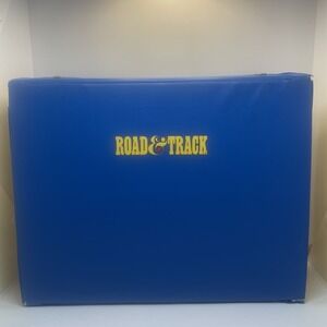 Vintage Road & Track Car‎ Carry Case w/ Cars